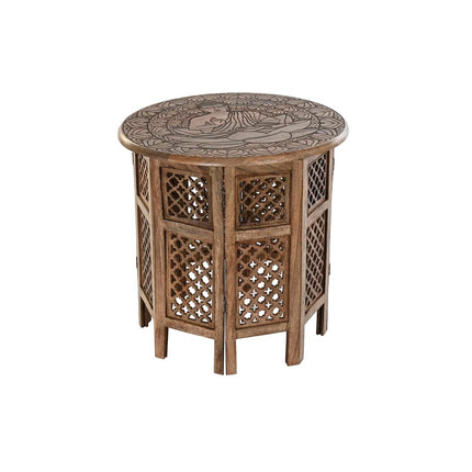 Beistelltisch DKD Home Decor 54 x 54 x 53 cm Braun Mango-Holz
