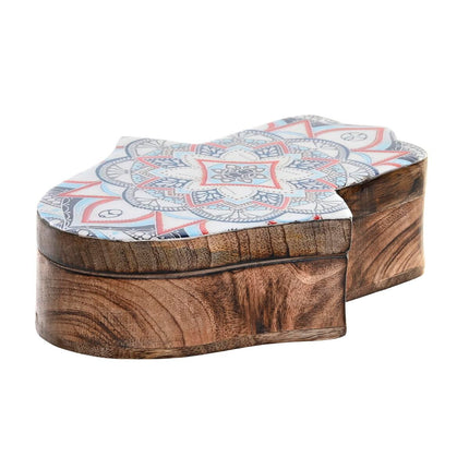 Box-Schmuckkästchen DKD Home Decor Mango-Holz (20 x 15 x 6 cm)