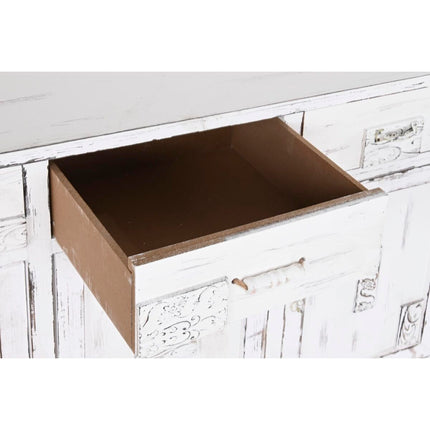 Anrichte DKD Home Decor Holz Weiß (112 x 38 x 71 cm)