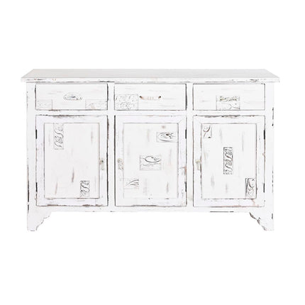 Anrichte DKD Home Decor Holz Weiß (112 x 38 x 71 cm)
