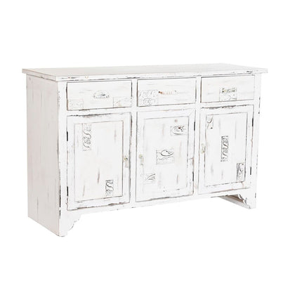 Anrichte DKD Home Decor Holz Weiß (112 x 38 x 71 cm)