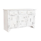 Anrichte DKD Home Decor Holz Weiß (112 x 38 x 71 cm)