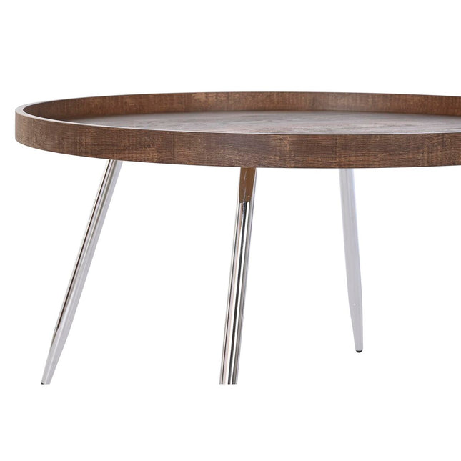 Beistelltisch DKD Home Decor MDF Stahl (78 x 78 x 41,5 cm)