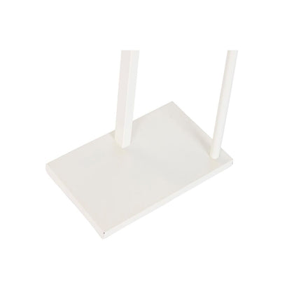 Hattestativ DKD Home Decor natürlich Holz Stahl Weiß (48 x 20 x 106,5 cm)