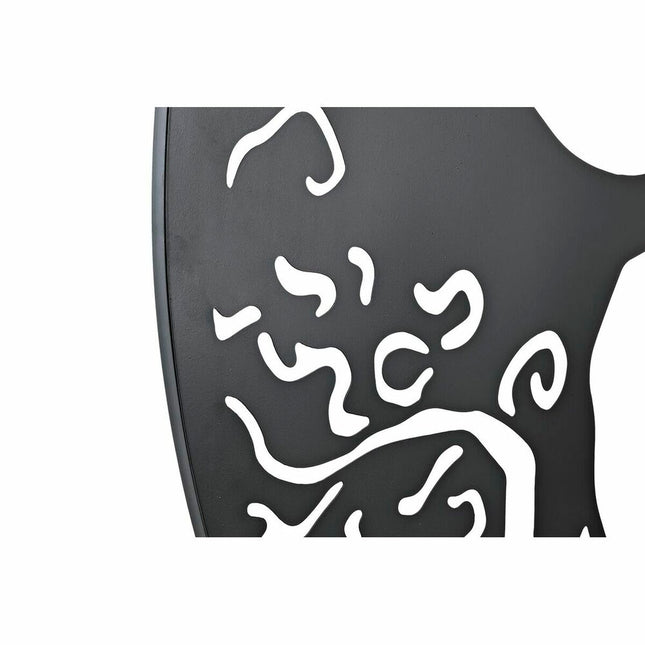 Wanddekoration DKD Home Decor 98 x 1 x 98 cm 100 x 1 x 100 cm Schwarz Orientalisch (2 Stück)