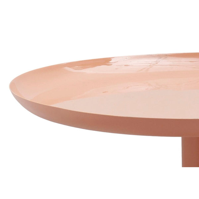 Beistelltisch DKD Home Decor Metall Terrakotta (46 x 46 x 54 cm)