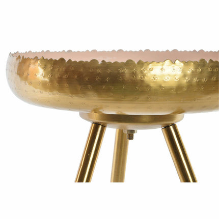 Beistelltisch DKD Home Decor Gold Aluminium (43 x 43 x 61 cm)