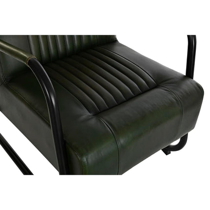 Sitz DKD Home Decor Schwarz grün Metall 62 x 82 x 84 cm
