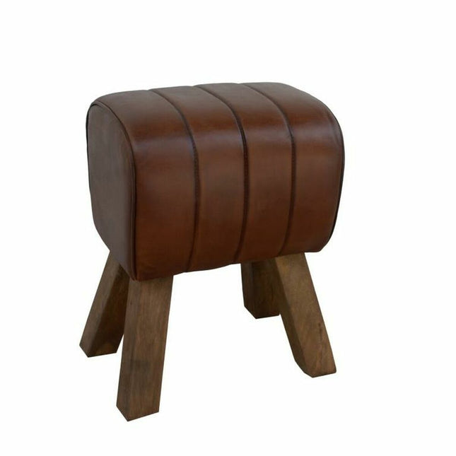 Beistellmöbel DKD Home Decor Holz Braun Haut (40 x 32 x 53 cm)