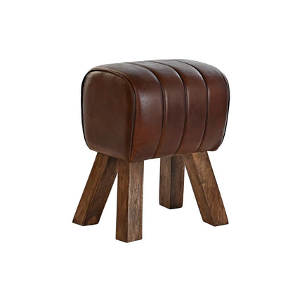 Beistellmöbel DKD Home Decor Holz Braun Haut (40 x 32 x 53 cm)