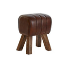 Beistellmöbel DKD Home Decor Holz Braun Haut (40 x 32 x 53 cm)