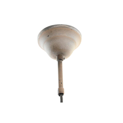 Deckenlampe DKD Home Decor natürlich Beige Dunkelgrau 50 W (37 x 37 x 48 cm)