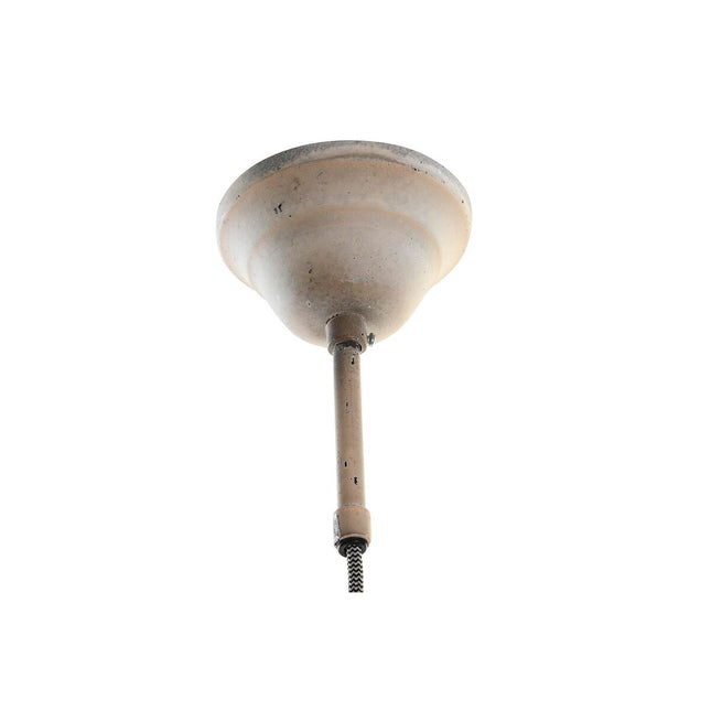 Deckenlampe DKD Home Decor natürlich Beige Dunkelgrau 50 W (37 x 37 x 48 cm)