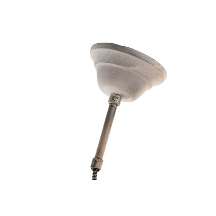 Deckenlampe DKD Home Decor Beige Dunkelgrau 50 W (29 x 29 x 37 cm)