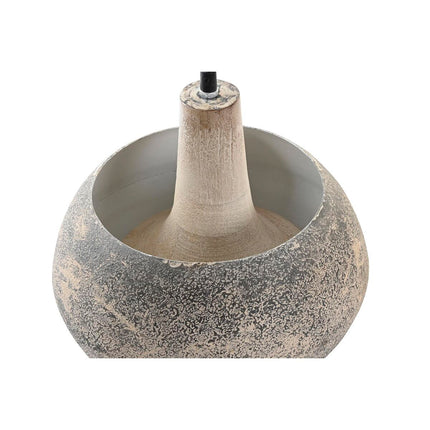 Deckenlampe DKD Home Decor Beige Dunkelgrau 50 W (29 x 29 x 37 cm)
