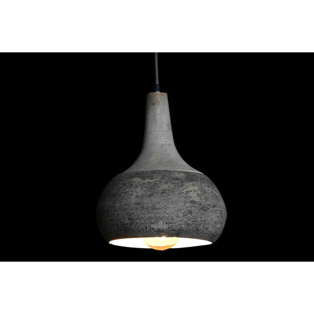 Deckenlampe DKD Home Decor Beige Dunkelgrau 50 W (29 x 29 x 37 cm)