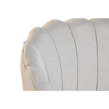 Sofa DKD Home Decor Metall Polyester (130 x 77 x 83 cm)