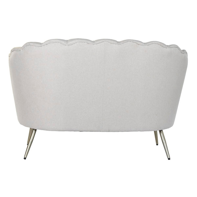 Sofa DKD Home Decor Metall Polyester (130 x 77 x 83 cm)