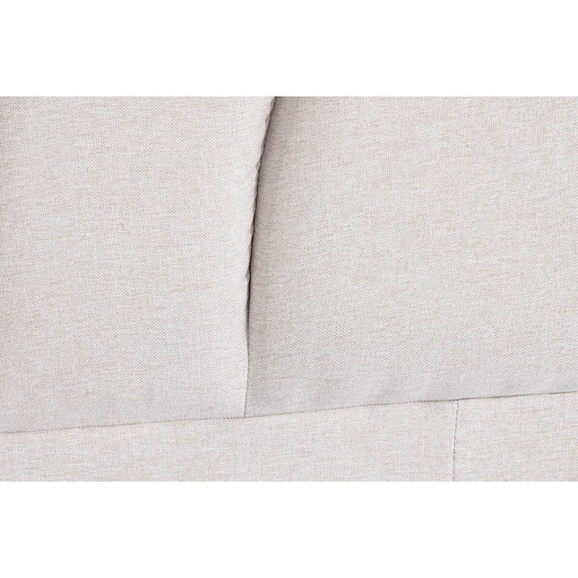 Kopfende des Betts DKD Home Decor 157 x 8 x 160 cm Beige Holz MDF