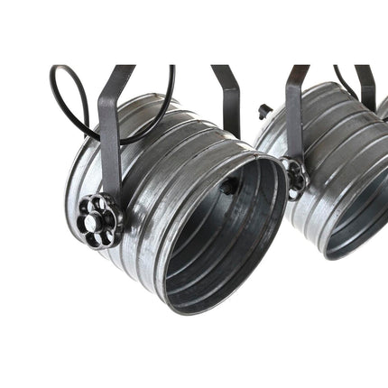 Deckenlampe DKD Home Decor Silberfarben Braun Silber 50 W (72 x 16 x 32 cm)