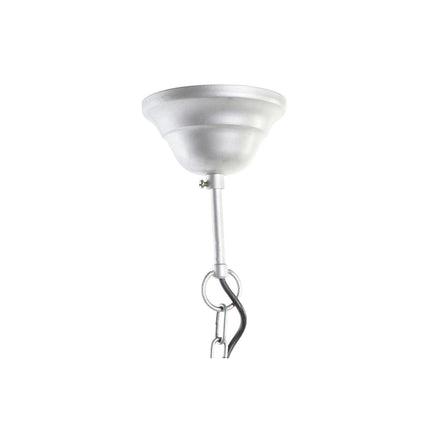 Deckenlampe DKD Home Decor Silberfarben Eisen Mango-Holz 50 W (41 x 41 x 40 cm)