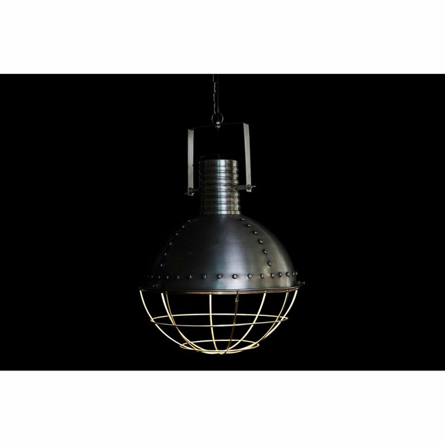 Deckenlampe DKD Home Decor Silberfarben Silber 50 W (43 x 43 x 66 cm)
