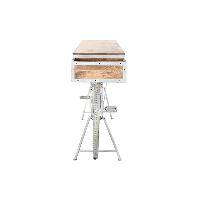 Konsole DKD Home Decor 195 x 40 x 91 cm Braun Weiß Eisen Mango-Holz