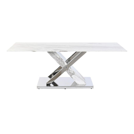 Couchtisch DKD Home Decor Kristall Stahl (120 x 60 x 42 cm)