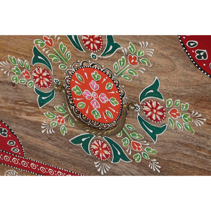 Truhe DKD Home Decor 78 x 43 x 45 cm Bunt Mango-Holz Holz MDF