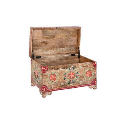 Truhe DKD Home Decor 78 x 43 x 45 cm Bunt Mango-Holz Holz MDF
