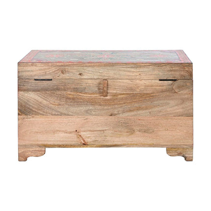 Truhe DKD Home Decor 78 x 43 x 45 cm Bunt Mango-Holz Holz MDF