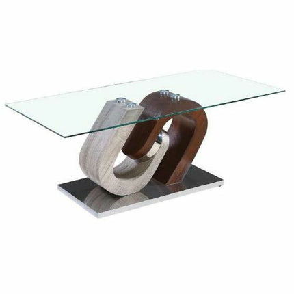 Beistelltisch DKD Home Decor natürlich Holz MDF Stahl (120 x 40 x 76 cm)