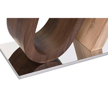 Beistelltisch DKD Home Decor natürlich Holz MDF Stahl (120 x 40 x 76 cm)