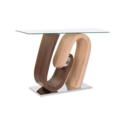 Beistelltisch DKD Home Decor natürlich Holz MDF Stahl (120 x 40 x 76 cm)