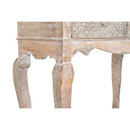 Konsole DKD Home Decor 91 x 42 x 81 cm natürlich Weiß Mango-Holz