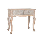 Konsole DKD Home Decor 91 x 42 x 81 cm natürlich Weiß Mango-Holz