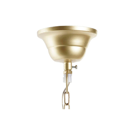 Deckenlampe DKD Home Decor Kristall Blau Gold Messing 50 W (28 x 28 x 31 cm)