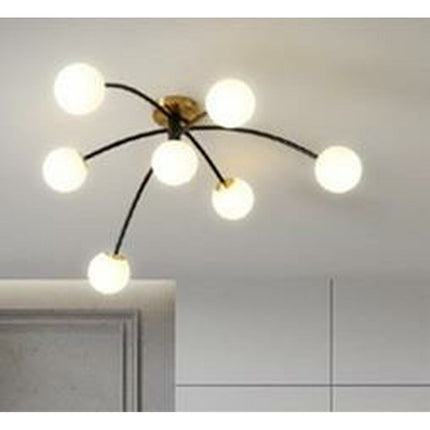 Deckenlampe DKD Home Decor Kristall Metall 50 W (78 x 78 x 35 cm) (68 x 68 x 35 cm)