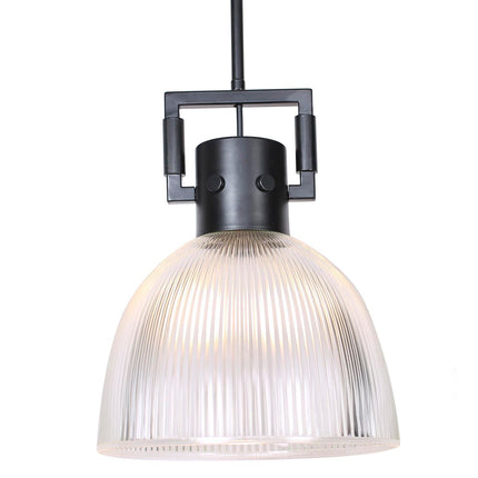 Deckenlampe DKD Home Decor 25,4 x 25,4 x 35,5 cm Kristall Silberfarben Schwarz Metall (2 Stück)