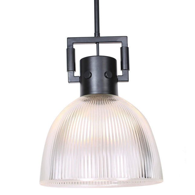 Deckenlampe DKD Home Decor 25,4 x 25,4 x 35,5 cm Kristall Silberfarben Schwarz Metall (2 Stück)