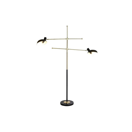 Stehlampe DKD Home Decor Schwarz Gold Metall 220 V 50 W (120 x 30 x 174 cm)