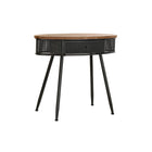 Konsole DKD Home Decor 90,5 x 39 x 78 cm Tanne Schwarz Metall Braun