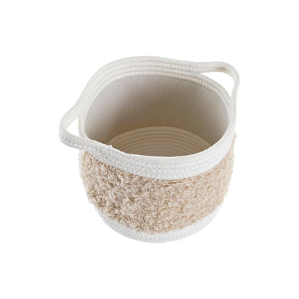 Korb-Set DKD Home Decor Baumwolle Für Kinder (34 x 34 x 27 cm) (3 Stücke)