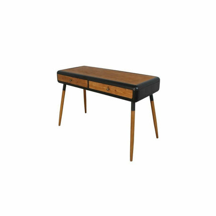 Konsole DKD Home Decor natürlich Schwarz 120 x 50 x 77 cm Tanne Metall Dunkelgrau Dunkelbraun
