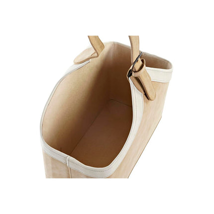 Zeitschriftenkorb DKD Home Decor Camel Creme Polyurethan (40 x 19 x 50 cm)