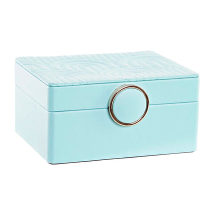 Box-Schmuckkästchen DKD Home Decor grün PU Holz MDF (23 x 17 x 10 cm)