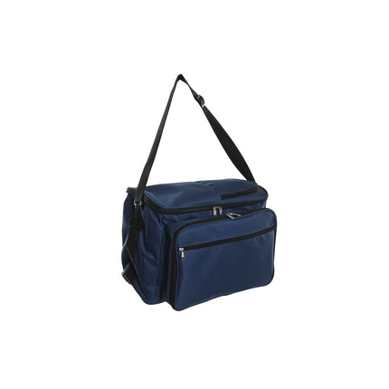 Picknick-Set DKD Home Decor 43 x 23 x 29 cm Polyester Marineblau