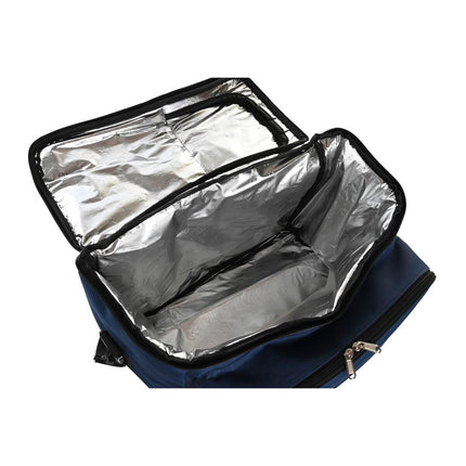 Picknick-Set DKD Home Decor 43 x 23 x 29 cm Polyester Marineblau