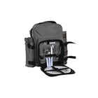 Picknick-Set DKD Home Decor 28,5 x 20 x 39 cm Polyester Dunkelgrau