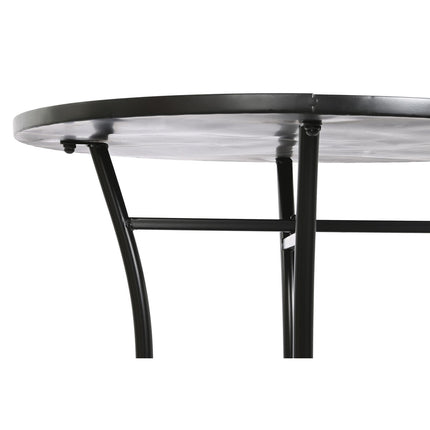 Beistelltisch DKD Home Decor Grün Metall Stein (60 x 60 x 72 cm)